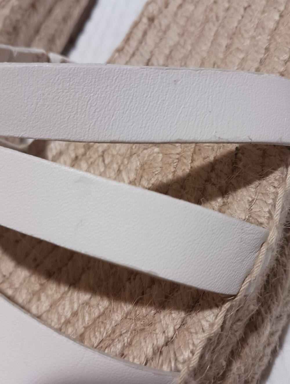 J. Crew Grace Leather Gladiator Espadrille Sandal 9/9.5 - Picture 10 of 13